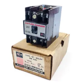 D23mr60a Cutler-hammer Type Inch M Relay 6 N.o. Poles 120 V 60 Cycles #2