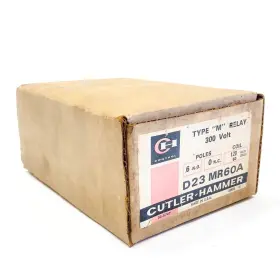 D23mr60a Cutler-hammer Type Inch M Relay 6 N.o. Poles 120 V 60 Cycles