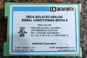Dsca34 Data Fourth Isolated Lin2 3-w Rtd Input Module