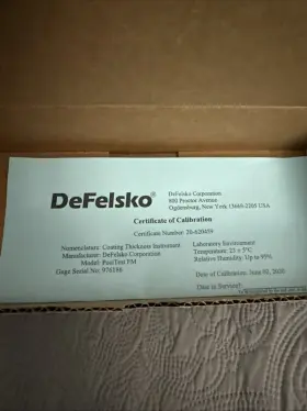 976186 Defelsco Positest Fm Defelsko