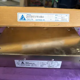 26tdt1w4b4 Delta Electronics Vfd Emi 3 Phase Line Filter 480v 26a 50/60hz New