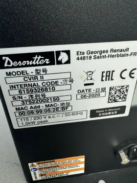 6159326810 Desoutter Cvir Ii Controller Module Power Tested Only Vgc Shipsfast #2