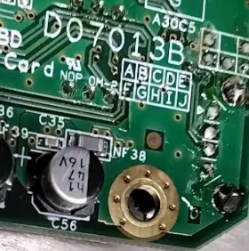 D07013b Digital I/f Card Control Board Part # #2