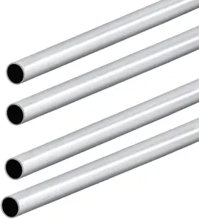 6063 Diydiyshop 795632859927 16 Inch Aluminum Round Tube 1/2 Od 1mm Wall Thickness
