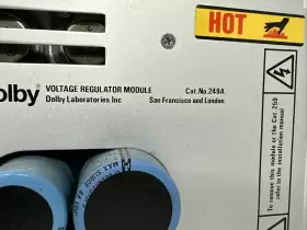 Dolby 249a 10 Voltage Regulator Module Cat. No. Rev #2