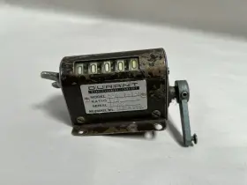 5-d-1-1-r Eaton Vtg Durant 5 Digit Mechanical Machine Cycle Counter Model A15
