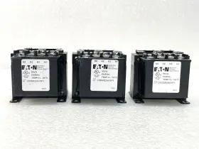 C0050e2axxp1 Eaton Lot Of 3 50va 50/60mhz Industrial Control Transformer Great #3