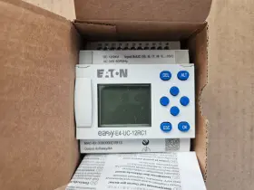 Easy-e4-uc-12rc1 Eaton 12/24vdc 24vac Uc Control Relay/logic Module With Display