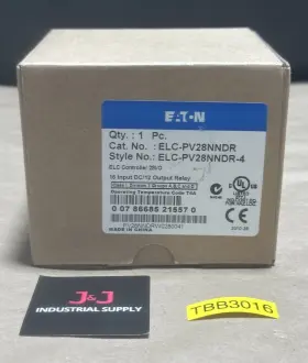 Elc-pv28nndr Eaton New In Box- 4 Elc Controller 16 Input Dc / 12 Output Relay