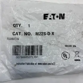M22s-d-x Eaton Push Button Head Black M22sdx New