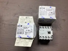 Dilem-10 Eaton Moeller 110v50hz Lot Of 2 New 120v60hz Miniature Contactor #mx