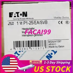 P1-25 Eaton P1-25/ea/svb Moeller Load Isolation Switch Brand New Fast Ship