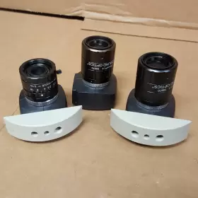 Edmund Optics F1.8 Lot Of 3- Lenses 1 12mm F1.4 2 16mm - No Lenscover -parts
