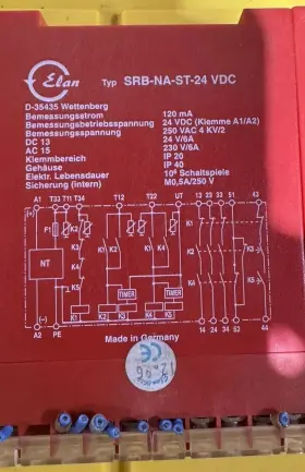 Srb-na-st-24 Elan Vdc Safety Relay Module Srbnast Great Nice #3
