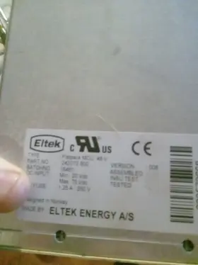 242072.600 Eltek Flatpack Mcu Version 11.1 Used / Working #2