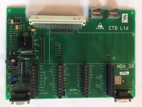 3130-0527 Emerson Control Techniques 7004-0158 Mda-2b Mentor Ii Interface Board