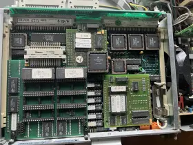 Kletra-10400 Esa Brd002.316 Cpu Card With Memory Expansion Module Brd020.021 #2