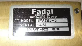 Sma8520-3 Fadal Servo Amplifier Sma85203 Amp-0029 8192 Line Encoder #3