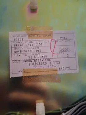 A04b-0216-c403 Fanuc A04b0216c403 Relay Panel