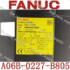 A06b-0227-b805 Fanuc New Servo Motor Expedited Shipping