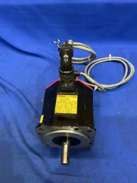 A06b-0235-b100 Fanuc #a06b-0235-b100 Ac Servo Motor 8/4000 With Power And Computer Cord