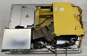 A08b-0084-c121 Fanuc A13b-0196-b412 A08b-0084-d432 Unit With Panel B Hdd Used #2