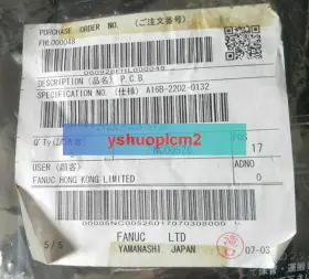 A16b-2202-0132 Fanuc New I/o Board #2