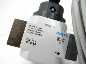 151689 Festo 052568013639 Hee-d-midi-24 172959 Pneumatic Valve With Kmeb-1-24-5-led Cable #2