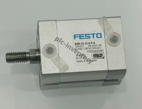 Adn-25-15-a-p-a Festo New One Compact Air Cylinder 145 Psi Fast Ship