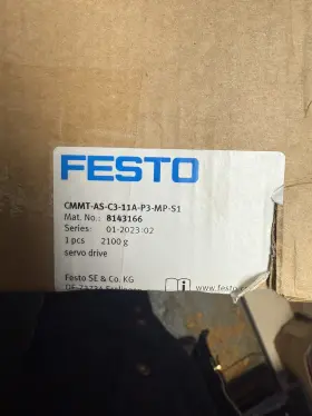 Cmmt-as-c3-11a-p3-mp-s1 Festo Servo Drive