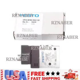 Cpe14-m1bh-3gls-1 Festo Cpe14-m1bh-3gls-1/8 196930 Us Free Tax New Solenoid Valve