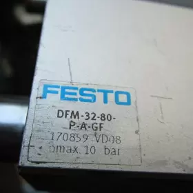 Dfm-32-80-p-a-gf Festo Air Cylinder Used #2