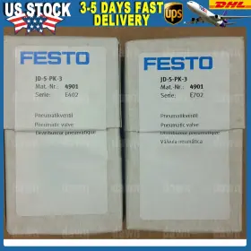 Jd-5-pk-3 Festo New 4901 Valve One Free Shipping Jd5pk3