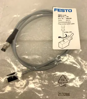 Kmyz-3-24-m8-0 Festo 75-...-sa Plug Socket Cable 546230 New