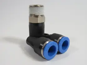 Qsyl3810 Festo 153179 Qsyl-3/8-10 Push-in Y-fitting R3/8 Inch Thread 10mm Tube Od Nop