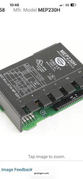 Mep230h Fireye Programmer Module - Black