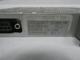 Cl6721x1-a2 Fisher Rosemount Analog I/o Card #3