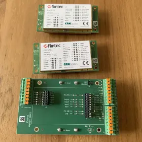 Sb14-1klb-bh Flintec 2 Pk Em 100 Load Cell Modules Adapter 0081408
