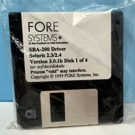 Acca0092 Fore Systems Sba-200 Driver P/n Rev. B Circuit Board 1995 Floppy