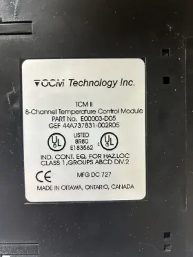 E00003-d05 Ge Fanuc Ocm Technology Tcmii #3