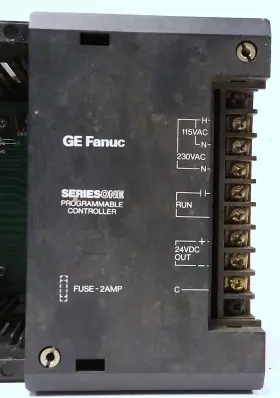 Ic610chs110a Ge Fanuc Ic610chs110 5 Slot Plc Rack With 110/230 V Ac Power Supply Module #3