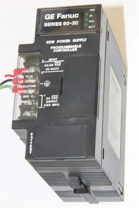 Ic693pwr322h Ge Fanuc 24/48vdc 30w Programmable Controller And Power Supply