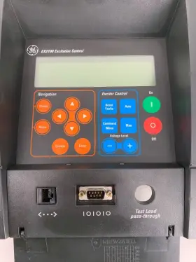 Ic752spl013-ba Ge Fanuc Ex2100 Generator Excitation Control Interface Panel #2