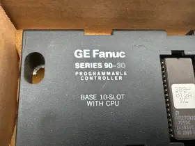 Cpu321j Ge Ic693 Fanuc Series 90-30 Programmable Controller Base 10-slot With Cpu #2