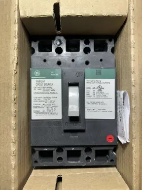 Thed136090 Ge High.break Circuit Breaker #thed136090 3-pole 90amp 600vac Used Open Box