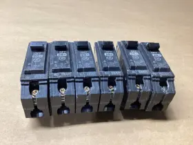 Thql120 General Electric Lot Of 6 Circuit Breaker #116d88 Co