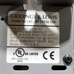 M.1017.3774 Giddings & Lewis 1017.3774 M10173774 R7 And Used Surplus #2