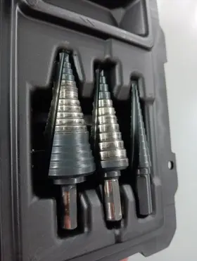 35884c Greenlee Xt Cobalt Step Drill Bit Kit #1 #3 And #8 1/8 Inch - 1-1/8 #2