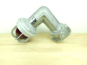 372-0255 Harrington Signal 24 Vdc 0.4 Amp Explosion Proof Red Strobe Wall Mount