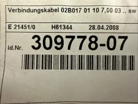 309778-07 Heidenhain Connecting Cable 7 Meter Id New Sealed In Bag
